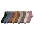 HAPPY FEET | 6-Pack Mixed Color Smiley Face Socks