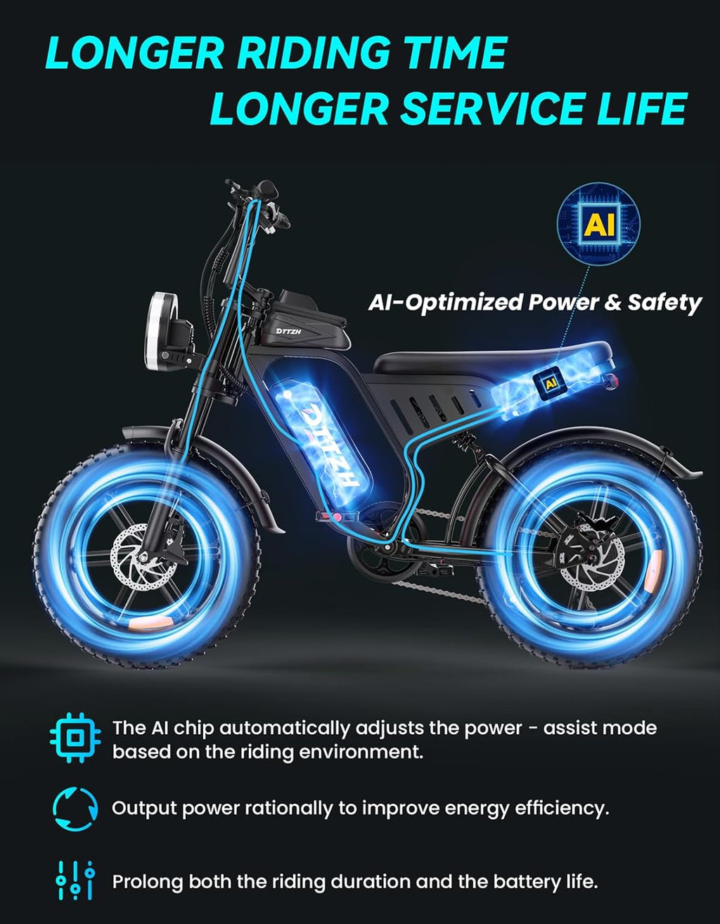 Sparkwheels Electric Bike for Adults with NFC & Password Unlock
