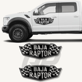 Ford Raptor Baja Off-Road Decal Kit | Premium Vinyl Graphics 2PC