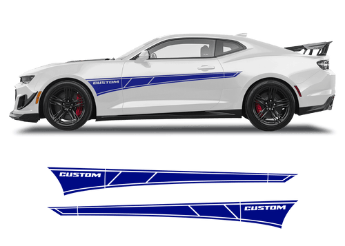 Chevrolet Camaro Side Custom Graphics Stripe