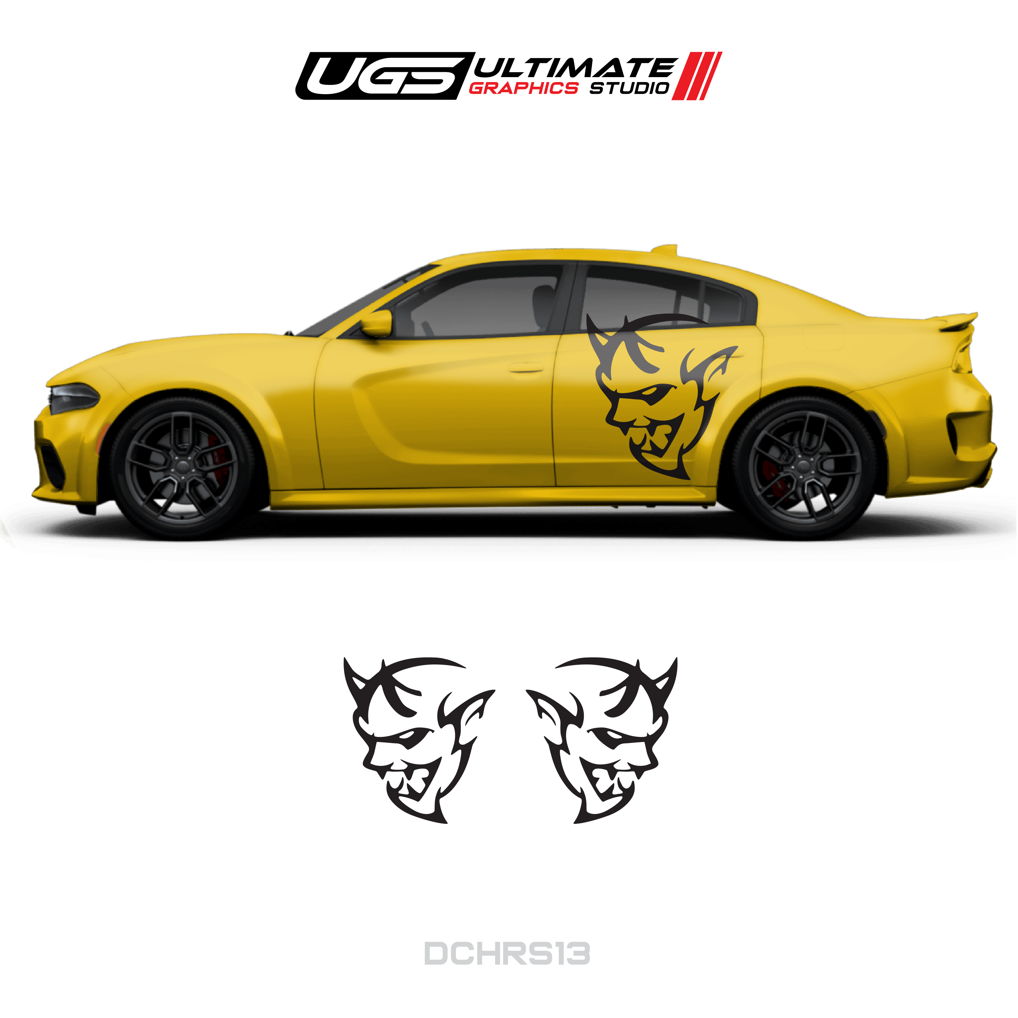 Dodge Charger Demon Side Graphics