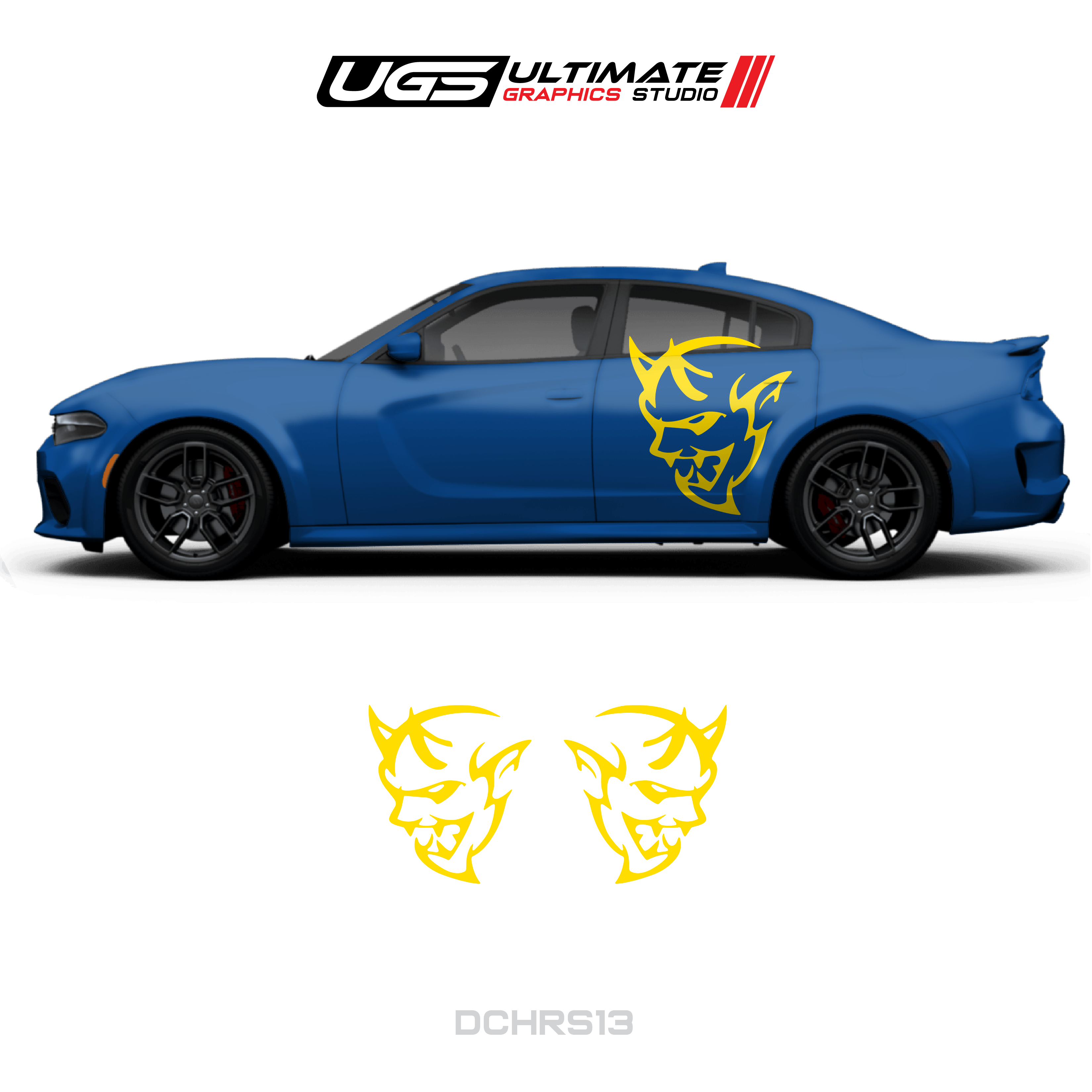 Dodge Charger Demon Side Graphics