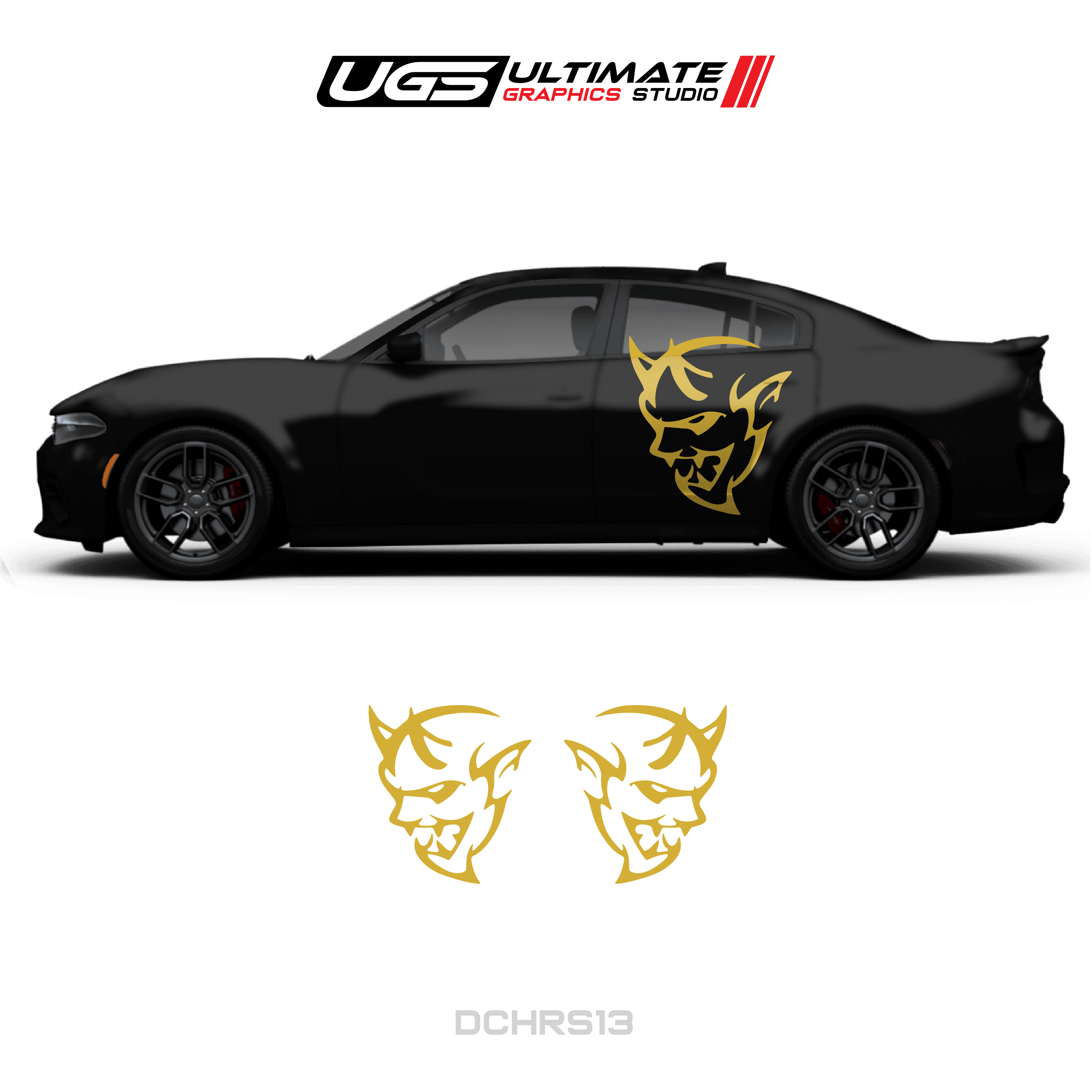 Dodge Charger Demon Side Graphics