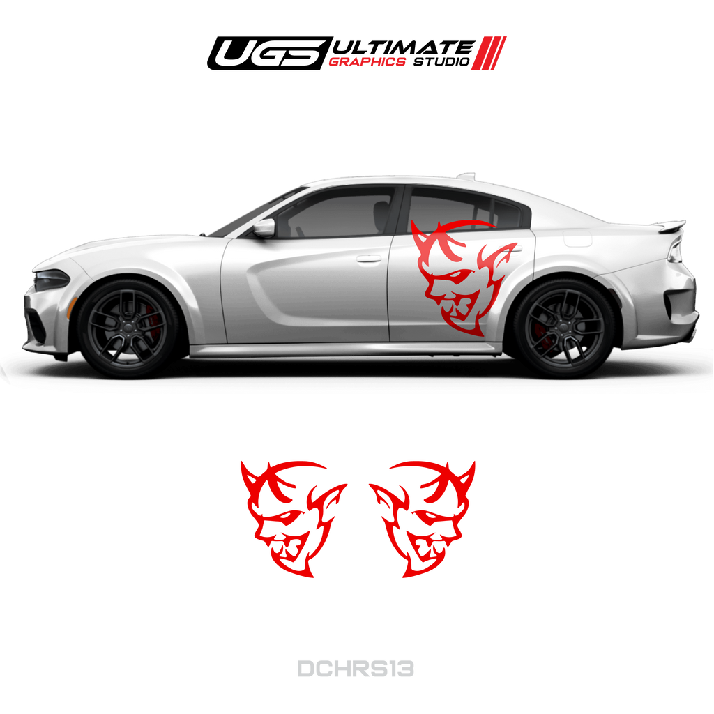 Dodge Charger Demon Side Graphics