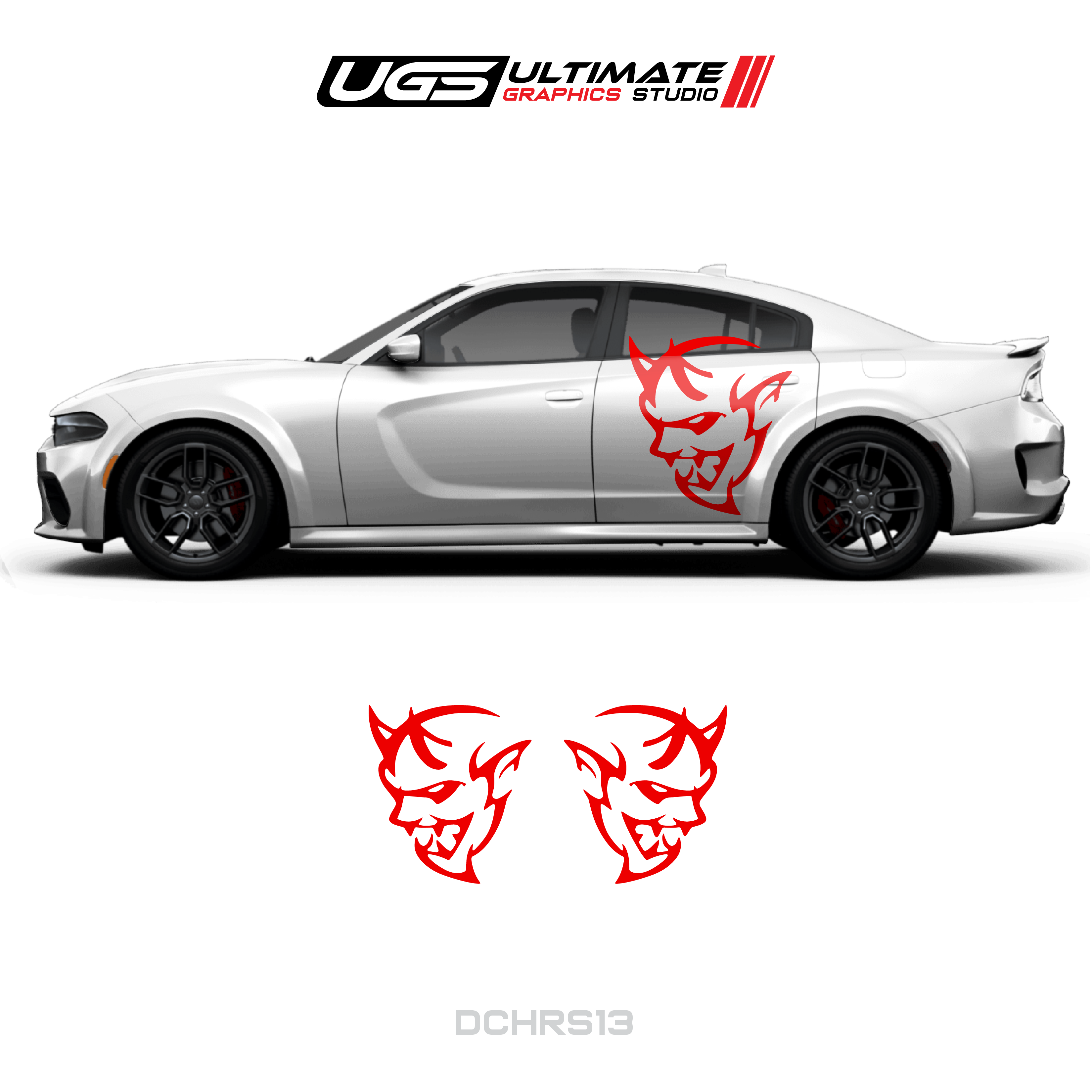 Dodge Charger Demon Side Graphics