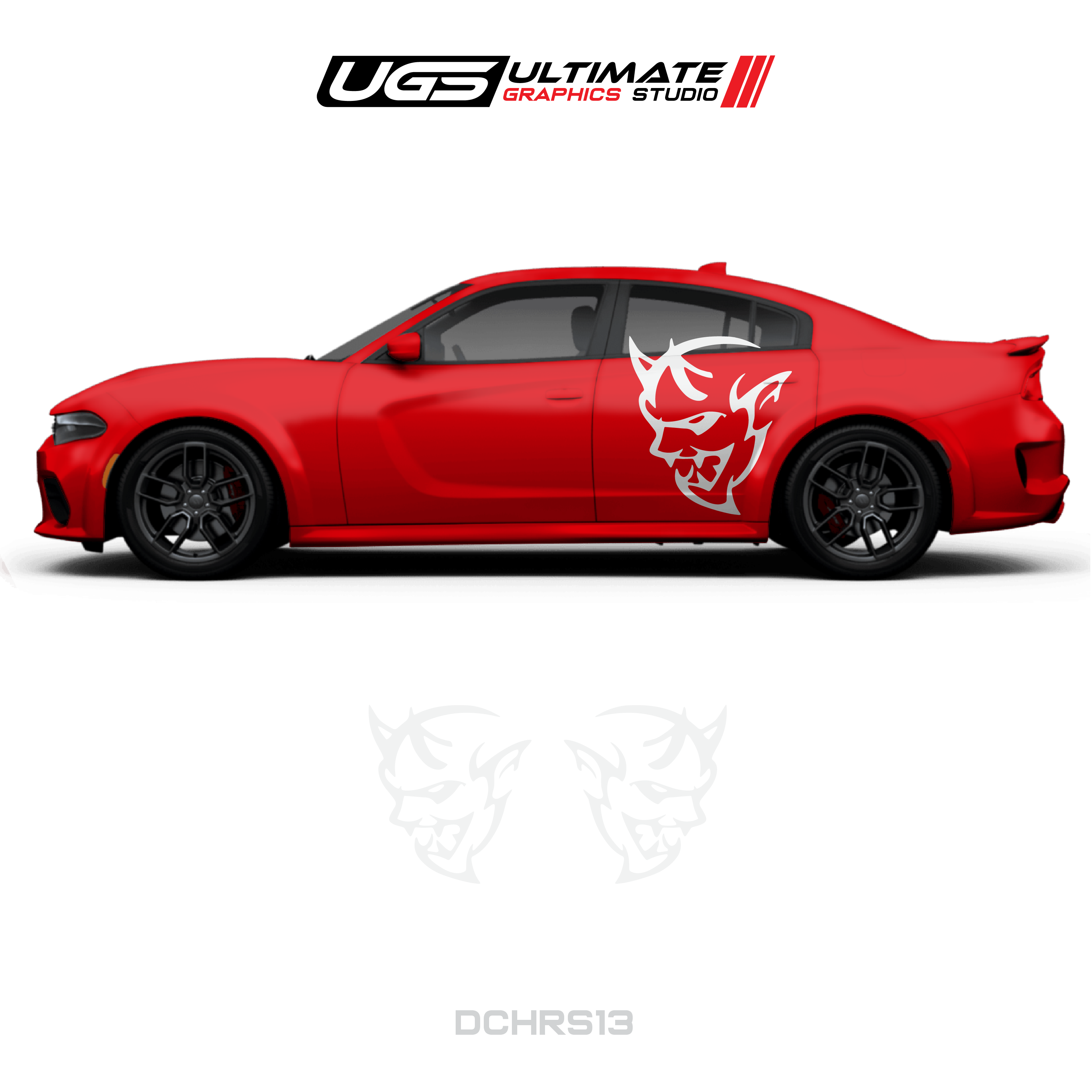 Dodge Charger Demon Side Graphics