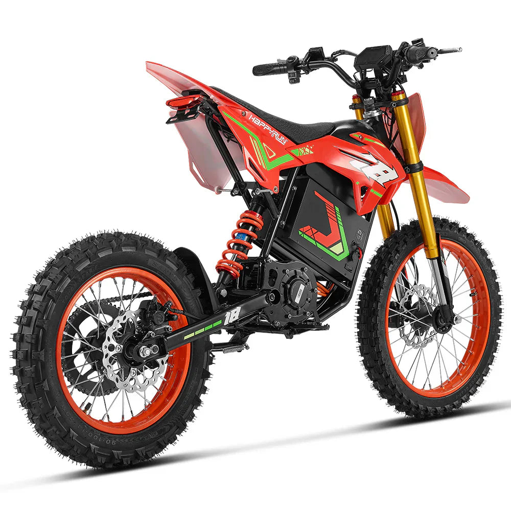 HappyRun F18 60V/30Ah 6000W Off-Road Electric Mini Dirt Bike