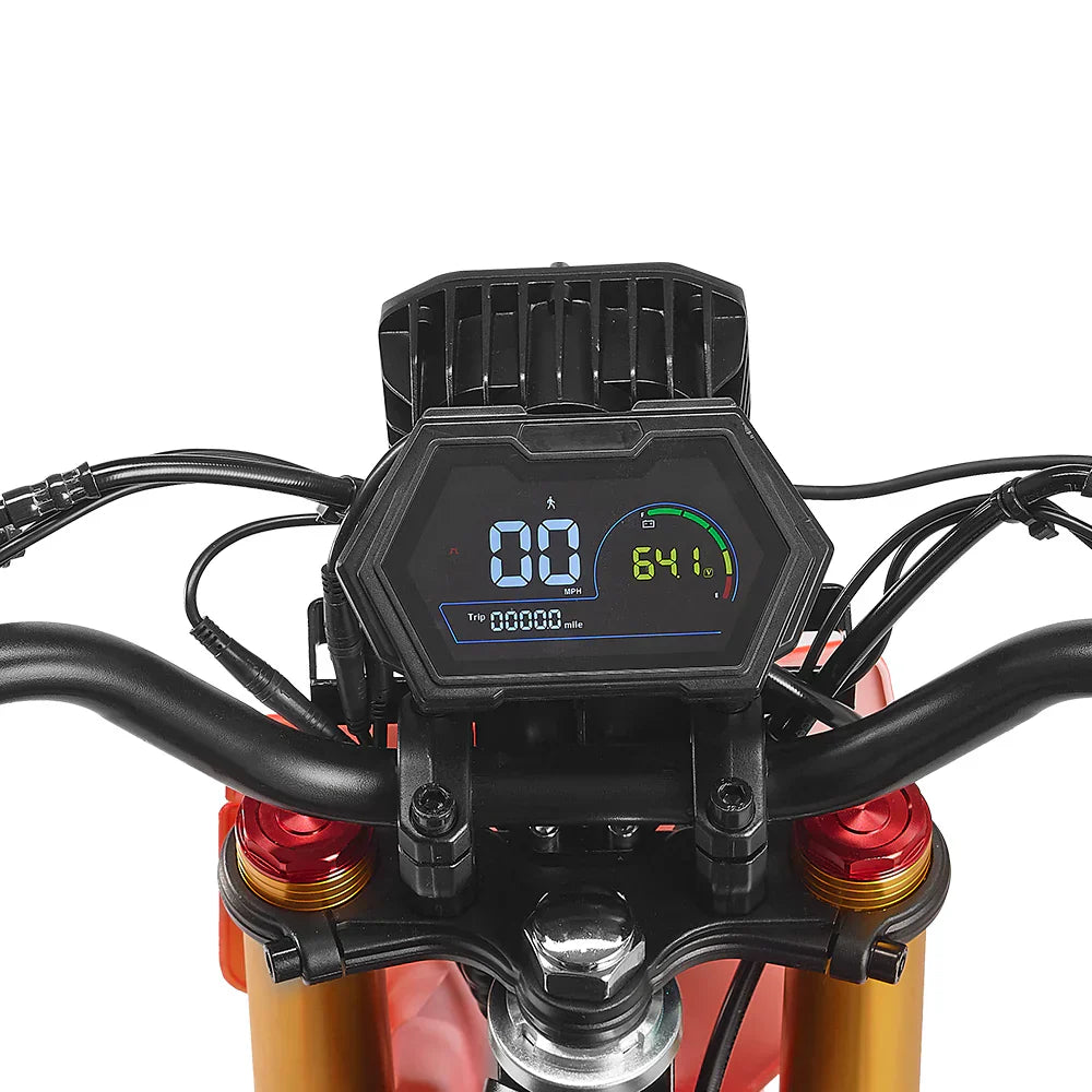 HappyRun F18 60V/30Ah 6000W Off-Road Electric Mini Dirt Bike