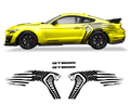 Ford Mustang Cobra USA Flag GT500 Graphics