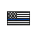 Thin Blue Line Flag - PVC Patch (5pk)