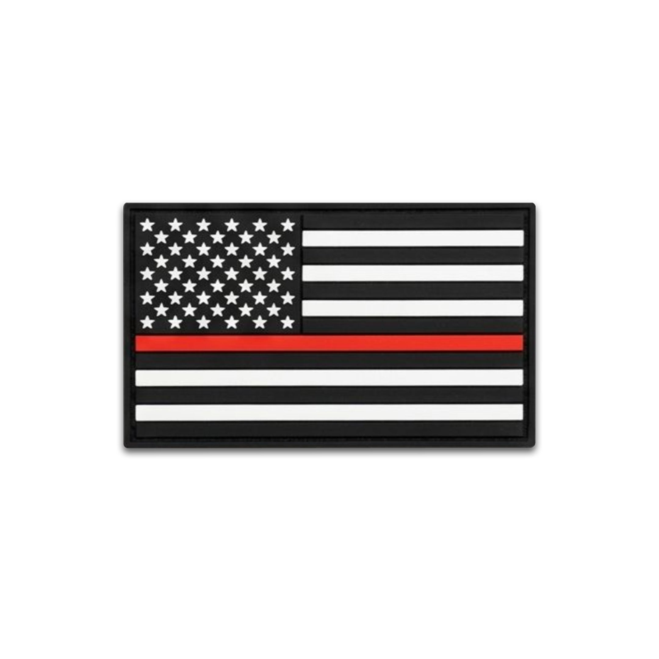Thin Red Line Flag - PVC Patch (5pk)