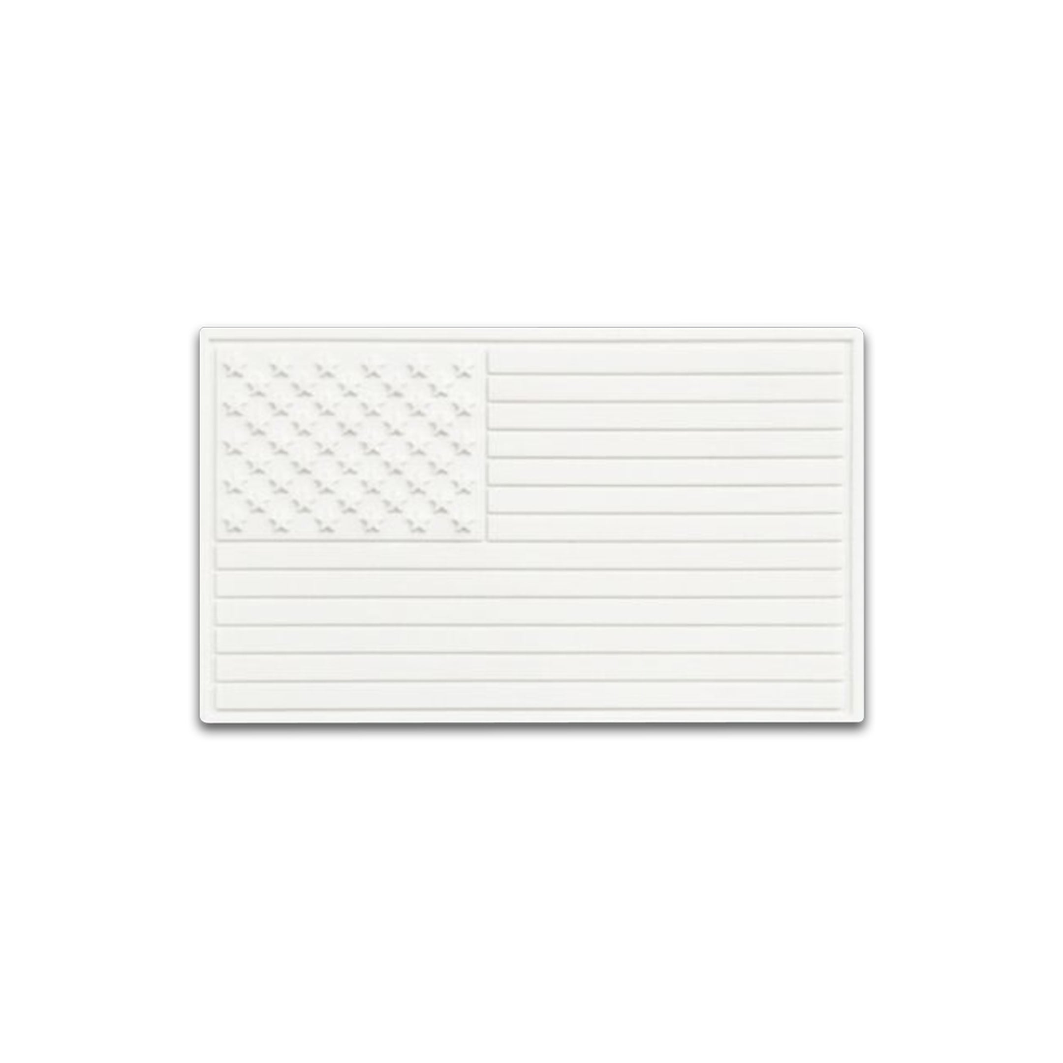 Arctic White Flag - PVC Patch (5pk)