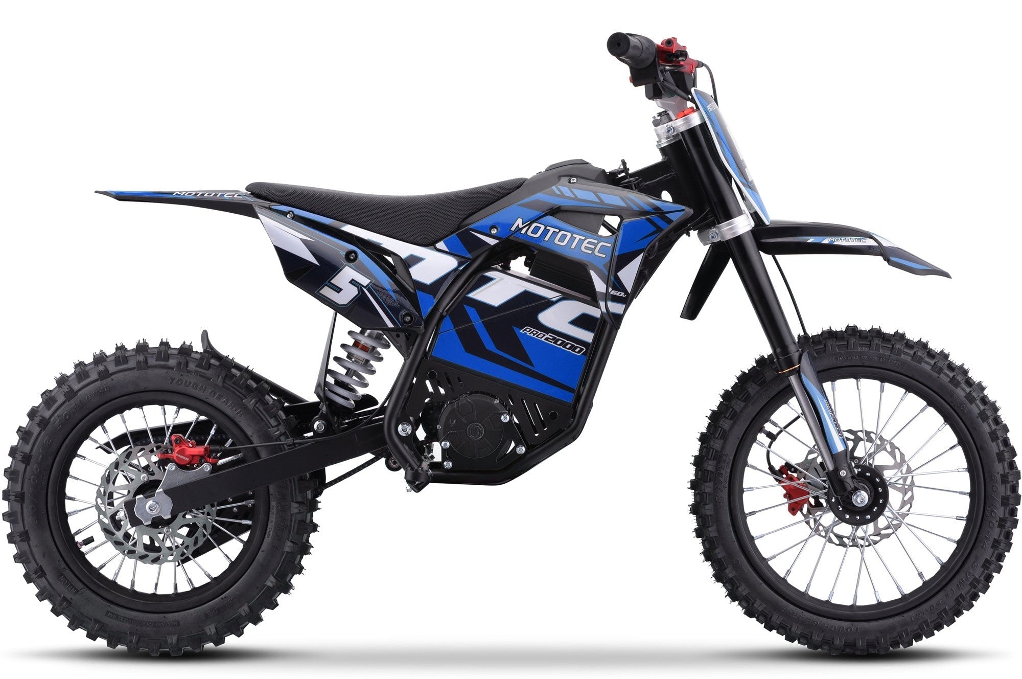 MotoTec 60v 2000w Pro Mini E-Moto Bike