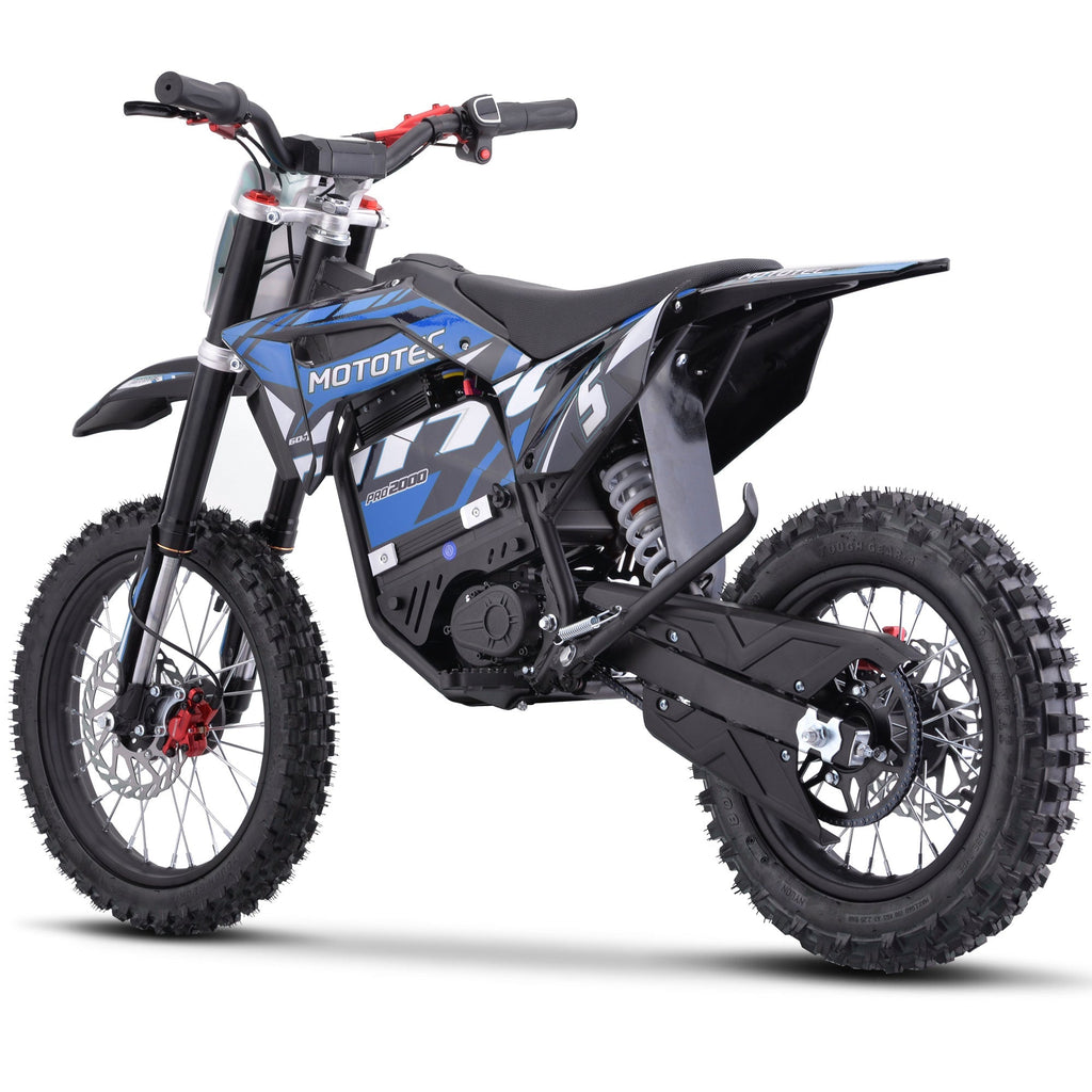 MotoTec 60v 2000w Pro Mini E-Moto Bike