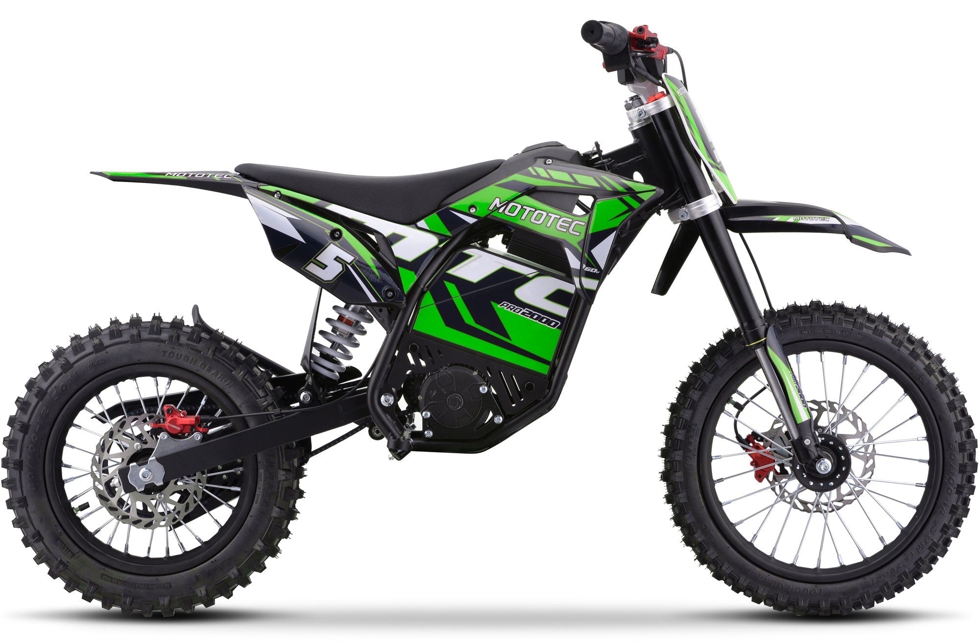 MotoTec 60v 2000w Pro Mini E-Moto Bike