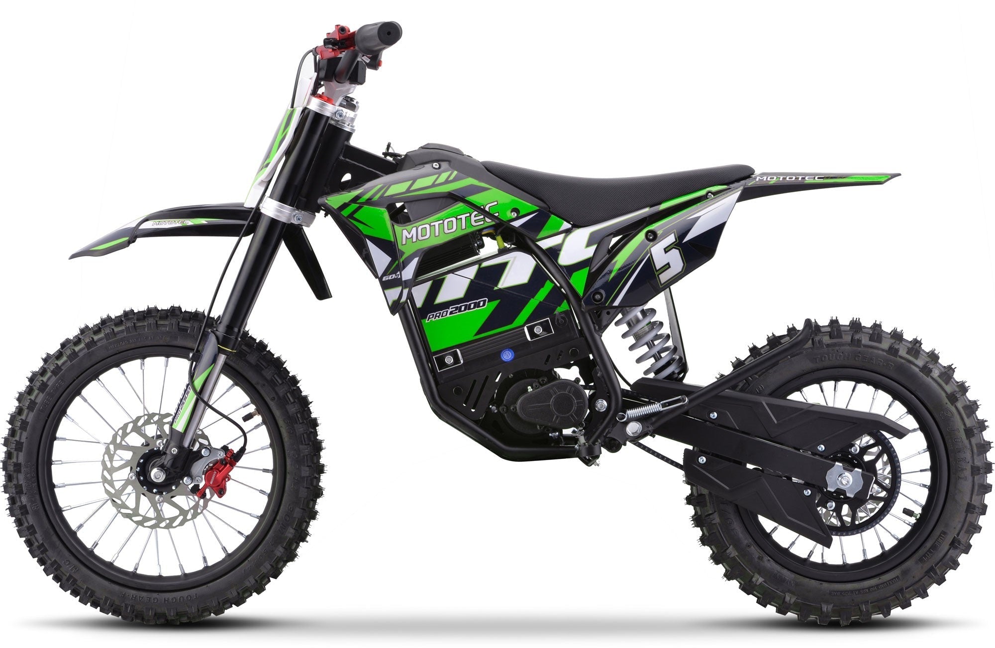 MotoTec 60v 2000w Pro Mini E-Moto Bike