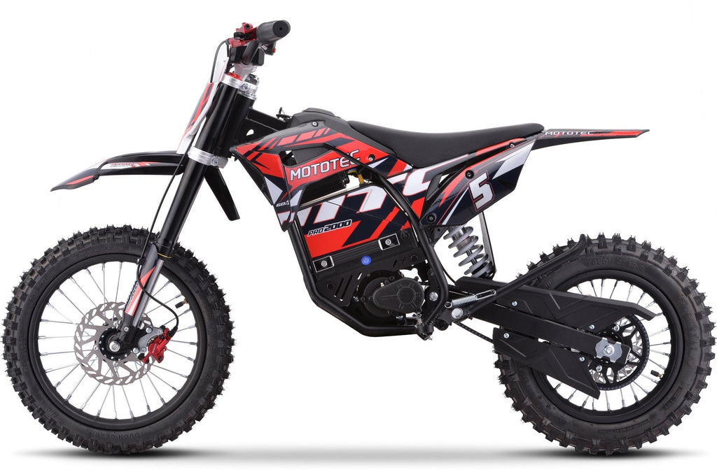 MotoTec 60v 2000w Pro Mini E-Moto Bike