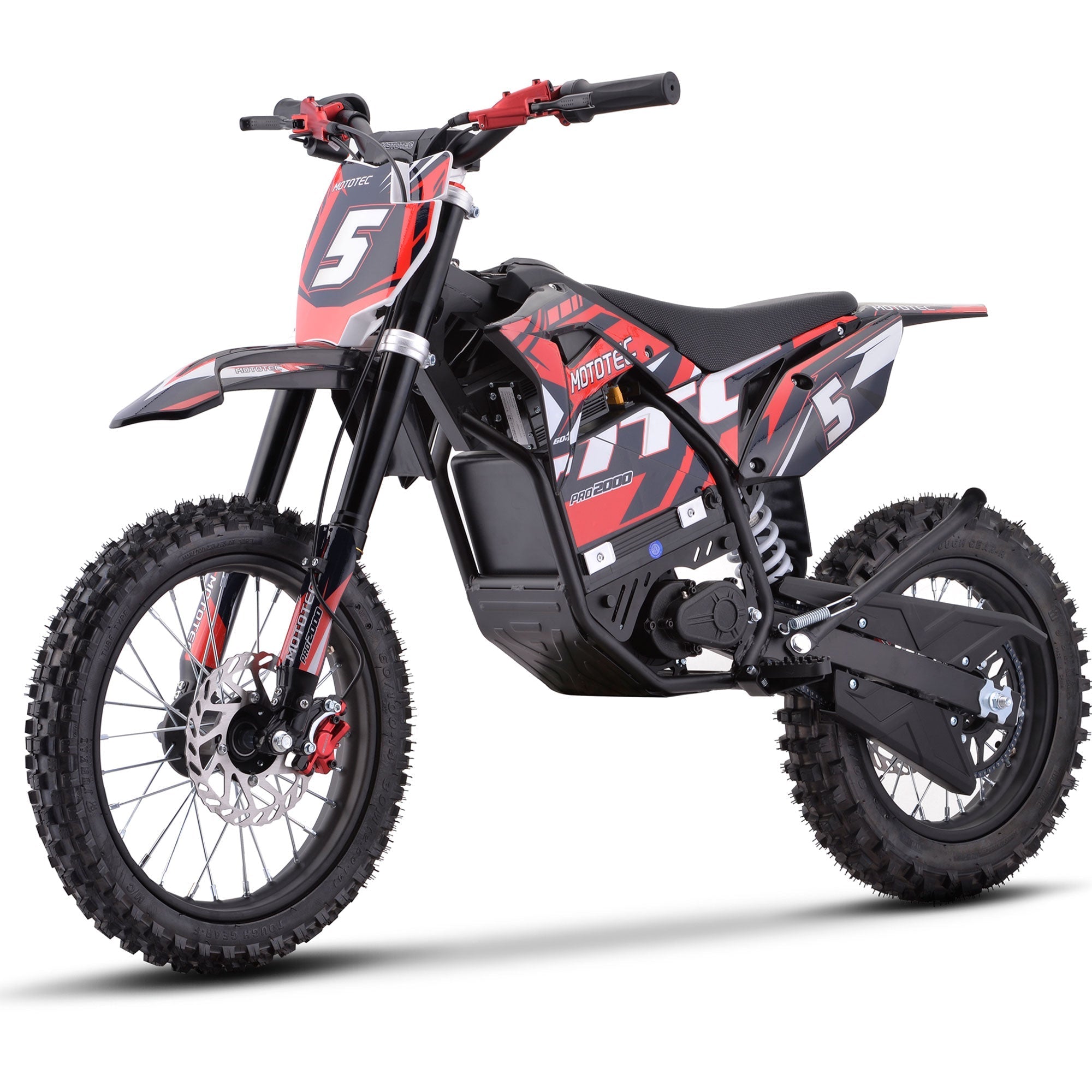 MotoTec 60v 2000w Pro Mini E-Moto Bike