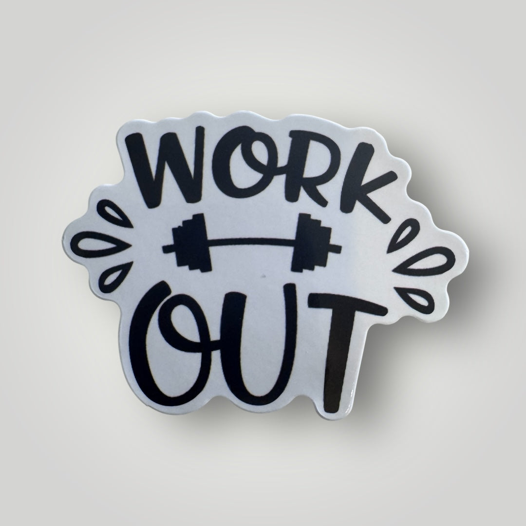 GRIND & GLOW | 50pc Inspirational Fitness & Workout Stickers
